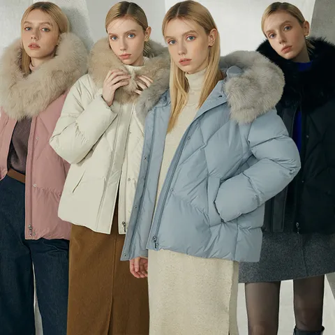 폭스퍼코쿤핏숏구스다운점퍼