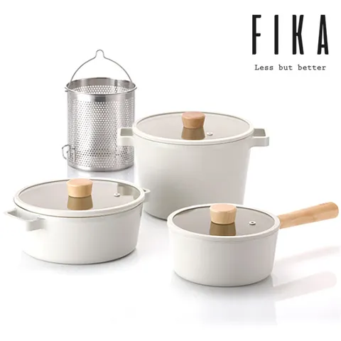 네오플램 피카 IH 냄비 3종세트+스텐채망