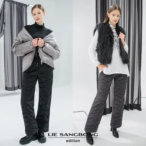 이상봉 셔링 패딩 팬츠 1종