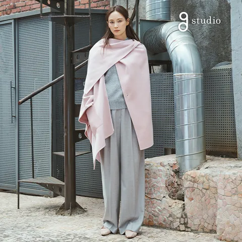 5-4. 지스튜디오 25FW 소모사 캐시미어울100 와이드팬츠