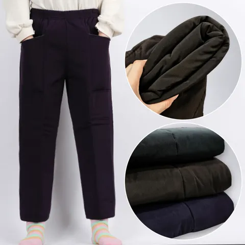 [브리치] 그레이캣 / 여성솜바지 여자방한바지 할머니 패딩 통바지 몸빼