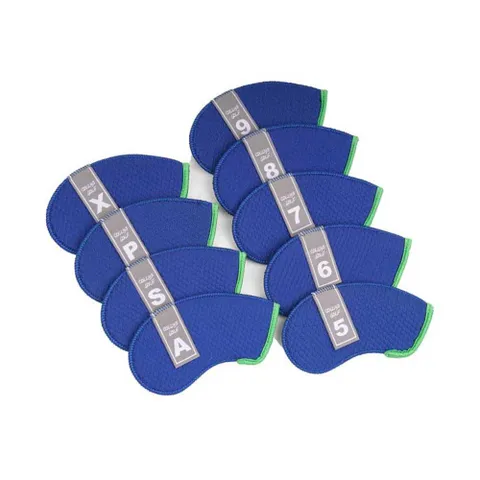 골프채 헤드 커버집 레자 넘버 아이언 보호 아이템 골프채커버 골프필드용품