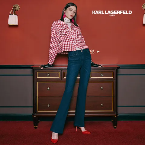 칼라거펠트 울 블렌디드 라이크라 데님 컬렉션2SET 21607+8