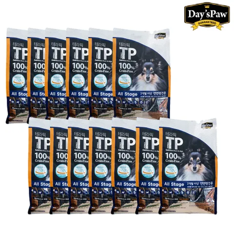 [TV] 펫클럽 데이스포 테라픽 강아지 사료 1kgx12팩 더블패키지.