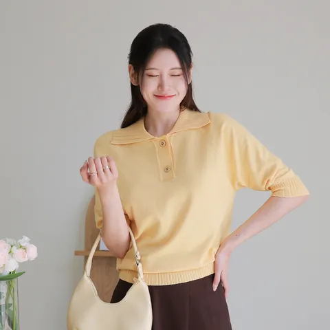 [최초가 99,000원][르포엠]피오니 워셔블 7부 카라니트 3종 택1