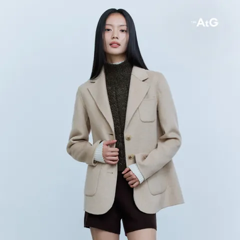 1-3.[최초가79,900원]더엣지 울혼방 핸드메이드 자켓