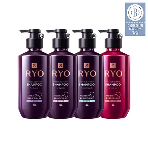 려 자양윤모 샴푸 400ml 지성/중건성/민감성 중 택