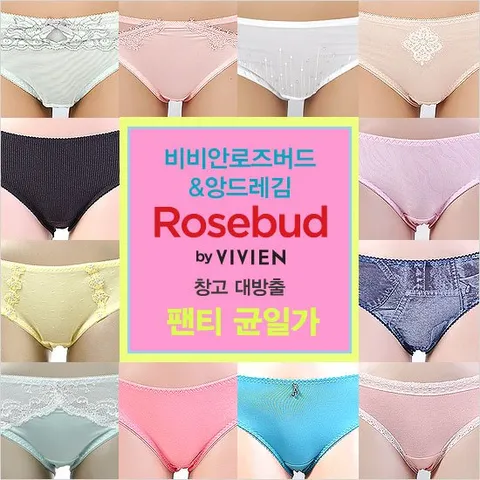 [비비안_앙드레김] 명품언더웨어 팬티 균일가RS586