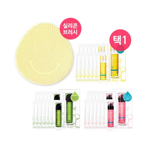 [맥스클리닉] 여행용오일폼키트(택1)+실리콘브러시