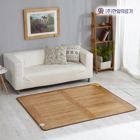한일의료기 황토우드 대청마루 전기매트 모노륨매트 더블 150