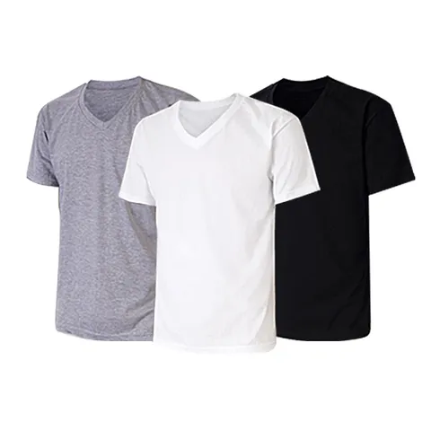 GL 순면100%/국내생/ 30수 V넥 티셔츠 3종세트