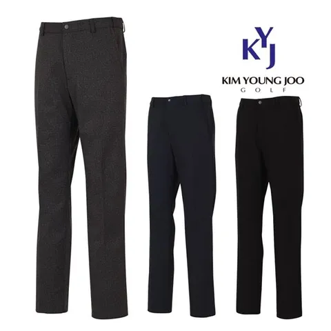 [하프클럽/김영주골프]겨울 전략 본딩 남성바지 GIWMQL73