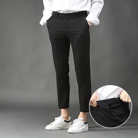 [후앙스] 레인 히든밴딩 9부 슬랙스 DACP1226