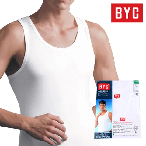 [BYC] 남 순면 조끼런닝