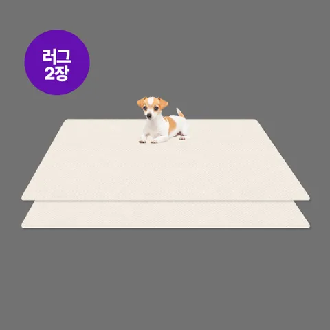 [1+1/강아지매트/펫매트/애견매트] 디팡 미끄럼방지 러그형 2장