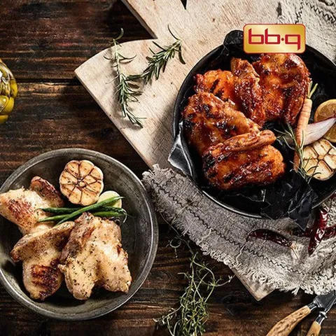 BBQ통살닭다리구이 소금10팩 + 매콤양념10팩