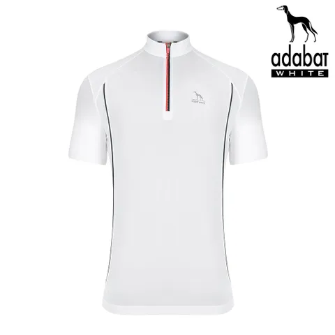 아다바트화이트 남성 반팔카라티 A8M-MTS169 화이트