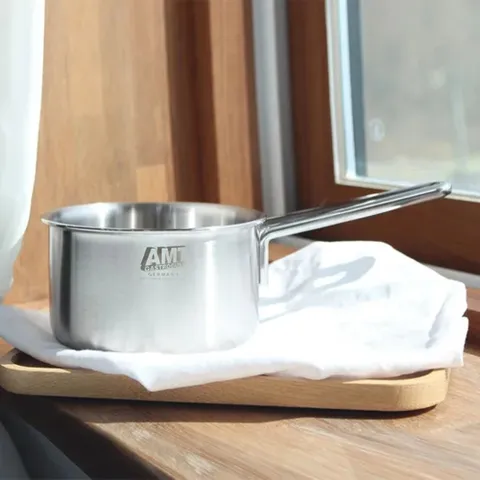 AMT 316Ti스텐 통5중 샤프 편수냄비 16cm