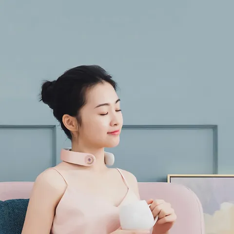 디월스 저주파 무선 목 안마기 찜질기 마사지기 충전식 어버이날 선물