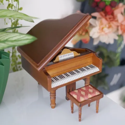 앤틱 피아노 모형 미니어처 미니 장식품 소품