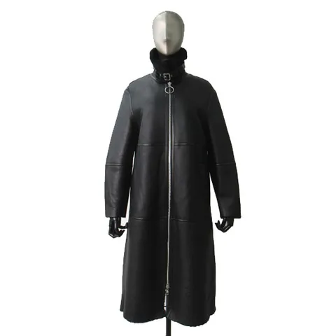 진도끌레베 리얼 무스탕 코트 BC35