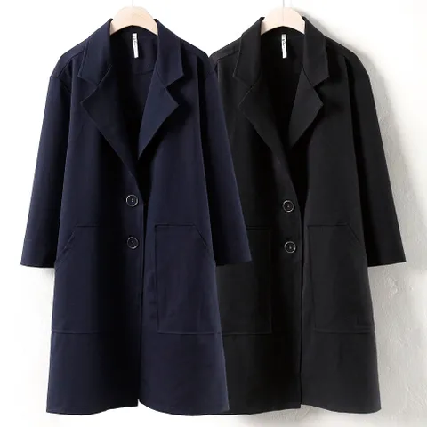 MN 딥포켓롱자켓0139RH109 여성 빅사이즈