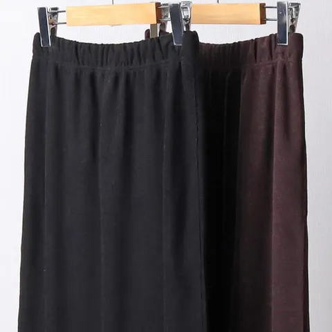 트임 루즈 롱스커트 110E815S 빅사이즈 여성