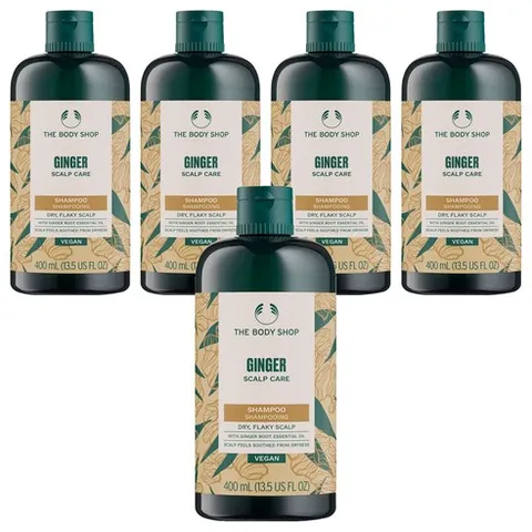더바디샵 진저 스캘프 케어 샴푸, 400ml, 5개