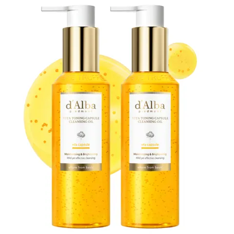 달바 비타 토닝 캡슐 클렌징 오일, 150ml, 2개