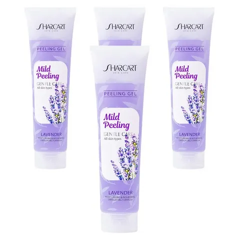 샤카트 페이스 바디 각질 제거 필링젤 라벤더향, 310ml, 4개