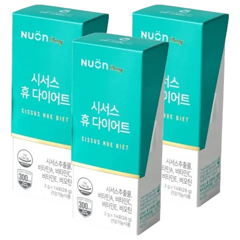 NUON 시서스 휴 다이어트식품, 28g, 3개