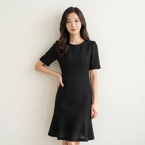 크로커다일 레이디 머메이드 실루엣 페미닌 원피스 CLDMOP103