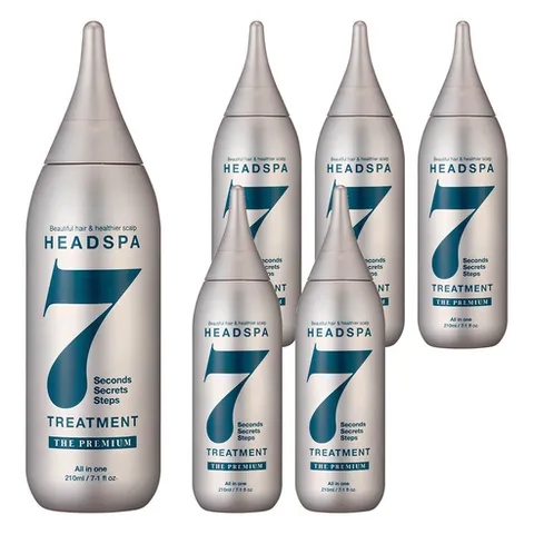 헤드스파7 더 프리미엄 헤어 트리트먼트, 210ml, 6개