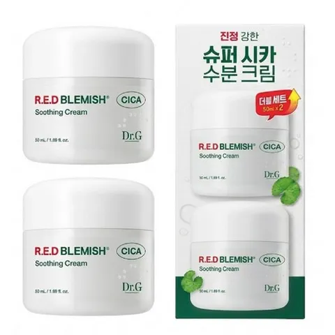 닥터지 레드 블레미쉬 시카 수딩 크림, 50ml, 2개