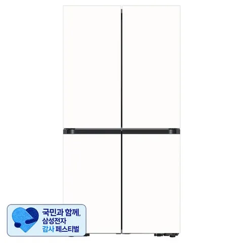 [삼성 감사 페스티벌] 삼성전자 Bespoke AI 905L 4도어 냉장고 방문설치, RM70F90R2ZD