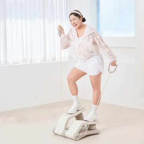 숀리 에어 스테퍼 + 튜빙밴드, 토프베이지