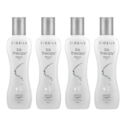 실크테라피 오리지널 라이트 헤어에센스, 130ml, 4개