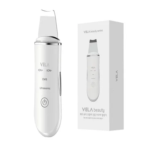 스카이 베라 뷰티 초음파 진동 아쿠아 필링기 VELA-BE-AP1, 화이트