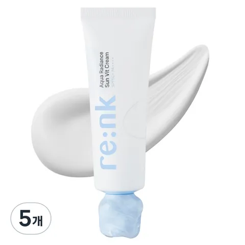 리엔케이 아쿠아 래디언스 선 빛크림 SPF50+ PA++++, 50ml, 5개