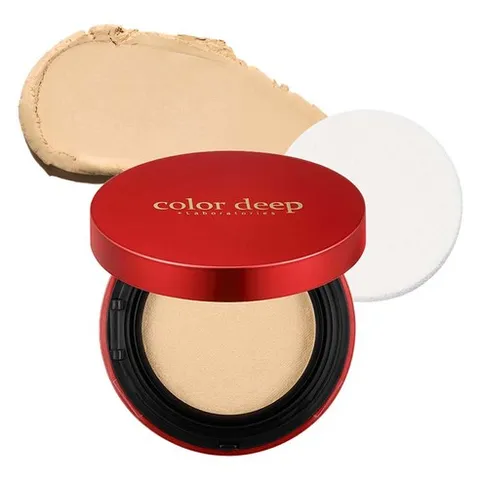 컬러딥 오 매직 파우더 레드에디션 팩트 15g, 1개, 베이지