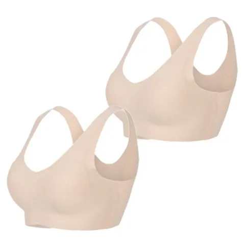 슬림9 시그니처 노와이어 심리스 편해브라 뉴베이직 2p