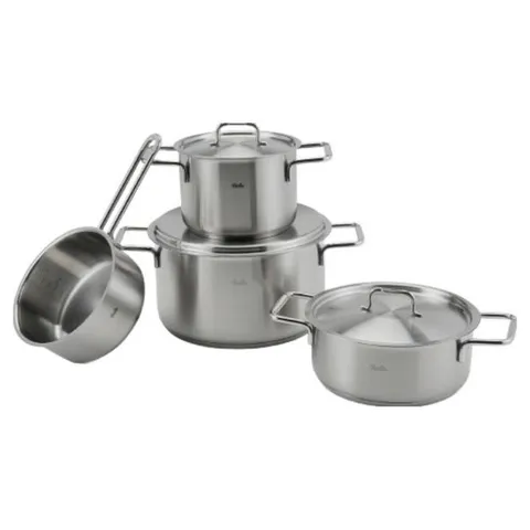 휘슬러 인덕션 함부르크 메탈 4종, 스튜팟 16cm + 24cm + 소스팬 16cm + 캐서롤 20cm, 1세트