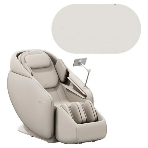 세라젬 파우제 M10 안마의자 + 러그 세트 방문설치, CGM EMCG-2403, 베이지