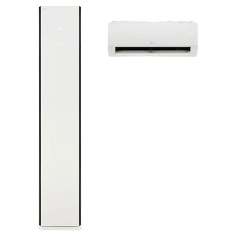 LG전자 인버터 56.9㎡ (17.2평) + 18.7㎡ (5.7평) 휘센 오브제컬렉션 타워II 2in1 에어컨 1시리즈 FQ17ET1HC2 FQ17ET1HCN 방문설치, 일반배관형