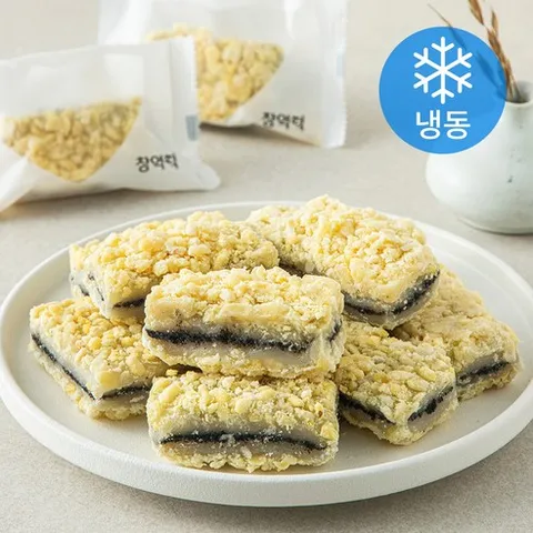 창억떡 입안가득 고소한 녹두깨찰떡 (냉동), 500g, 1개입, 1개
