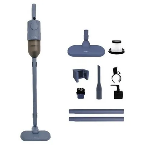 오토모 클린메이트 2in1 초경량 유선 슬림 핸디 진공 스틱청소기 WS-29, 차콜네이비