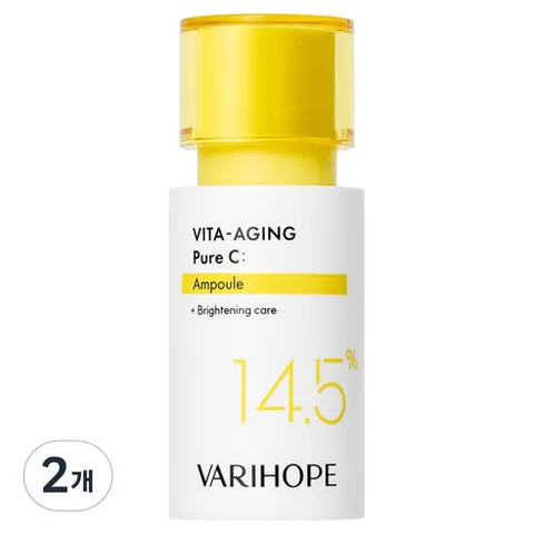 베리홉 비타에이징 퓨어씨 앰플, 2개, 20ml