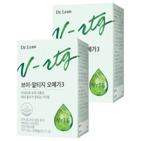닥터린 브이 알티지 오메가3, 30정, 2개
