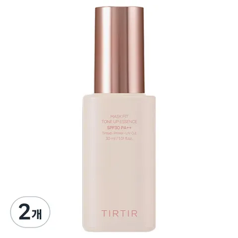 티르티르 마스크 핏 톤 업 에센스 베이지, 2개