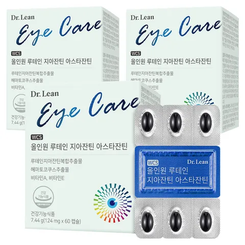 닥터린 올인원 루테인 지아잔틴 아스타잔틴, 60정, 3개